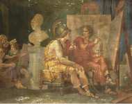 Cades Giuseppe Alexander the Great in the Workshop of Apelles  - Hermitage